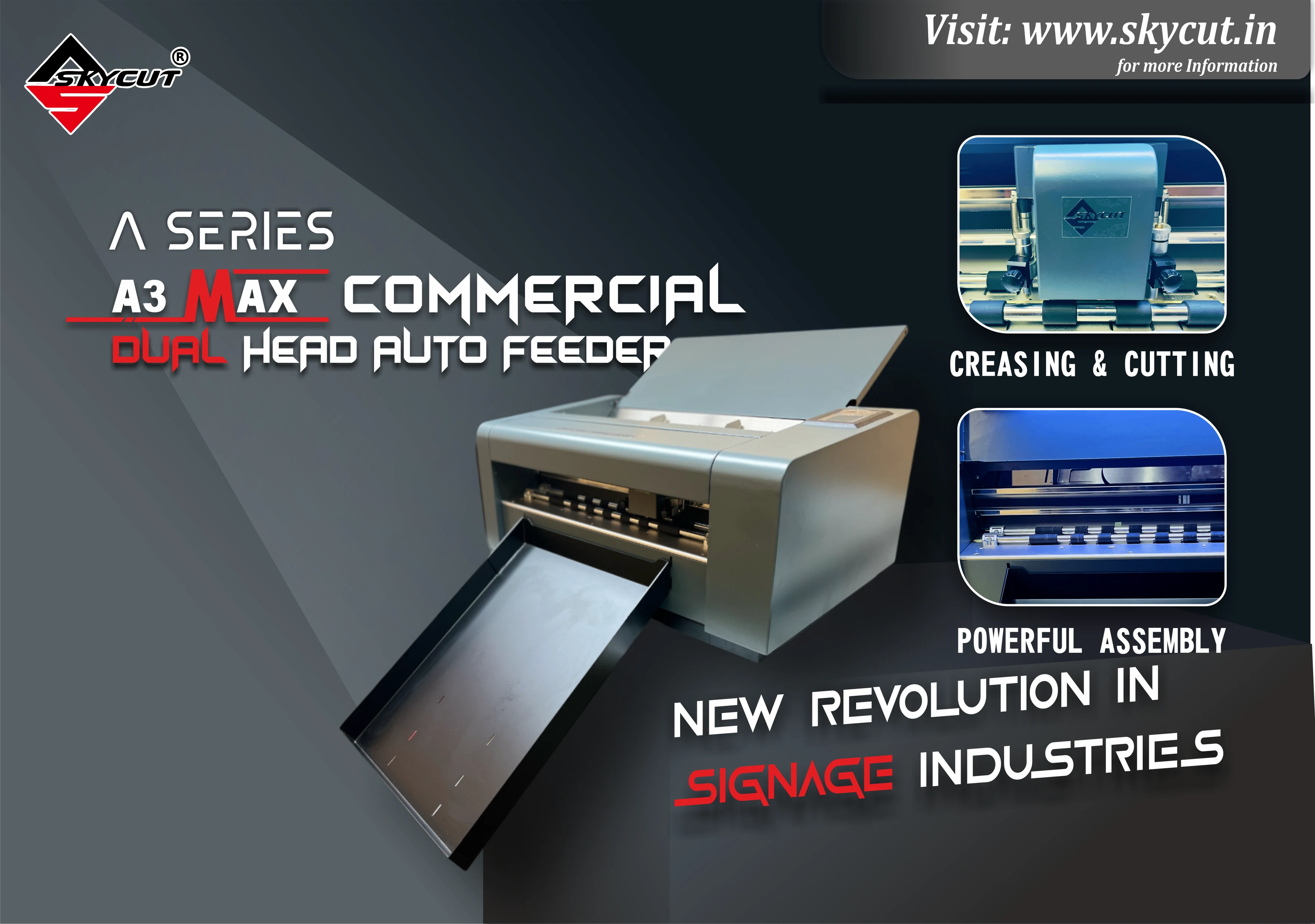 A3 Max 4 High Speed, Commercial Plotter